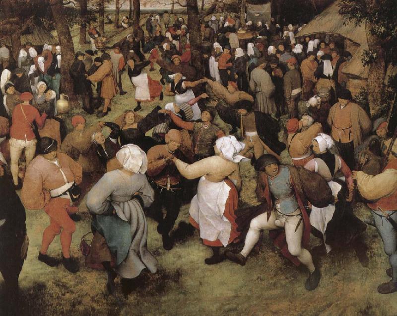 Pieter Bruegel Wedding dance China oil painting art